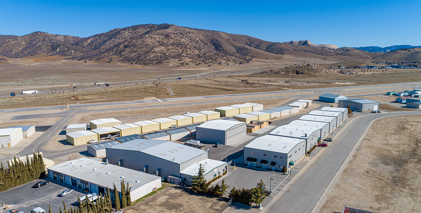 The Sierra Technical Services Facilities from an aerial view